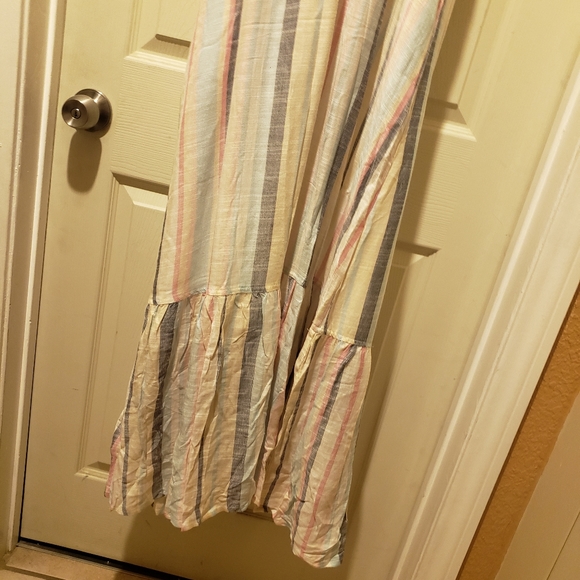 Seven 7 Jean Maxi Dress Large - Picture 3 of 4